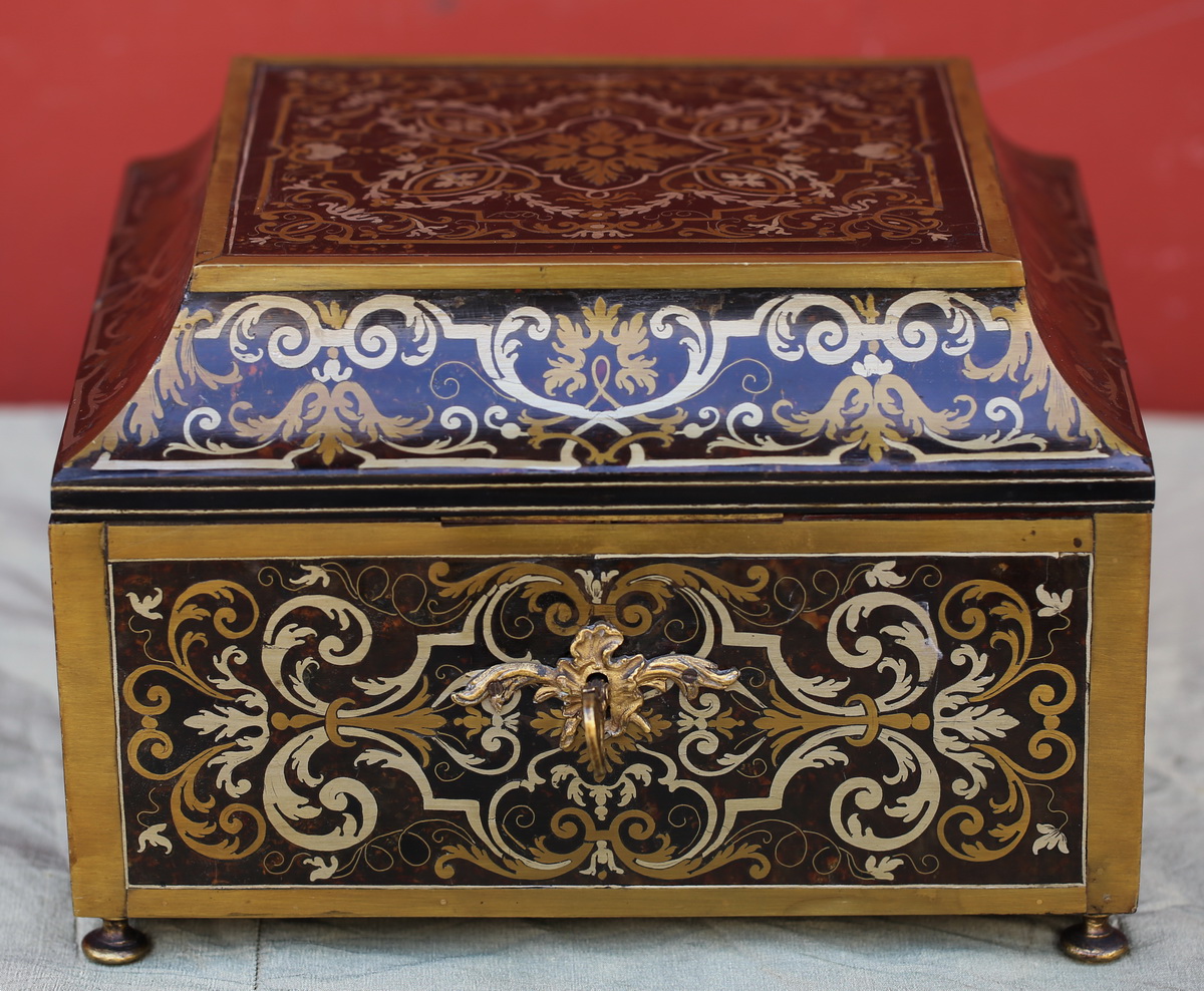 Box Louis XIV Period Box In Boulle Marquetry | Paul Bert Serpette